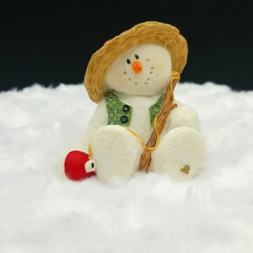 Sarah's Attic Snowonders "Bobber" August Snowman